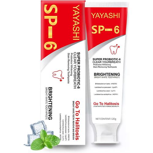 Dentifrice SP-6 pour la gestion de la santé bucco-dentaire, haleine fraîche