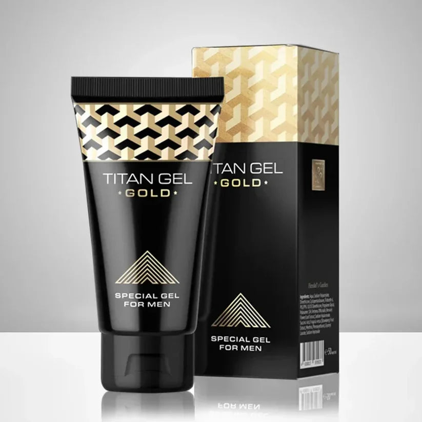 TITAN Gel Gold d'agrandissement XXL et d'endurance pour Hommes