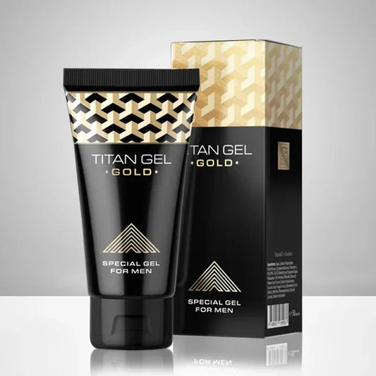 TITAN Gel Gold d'agrandissement XXL et d'endurance pour Hommes